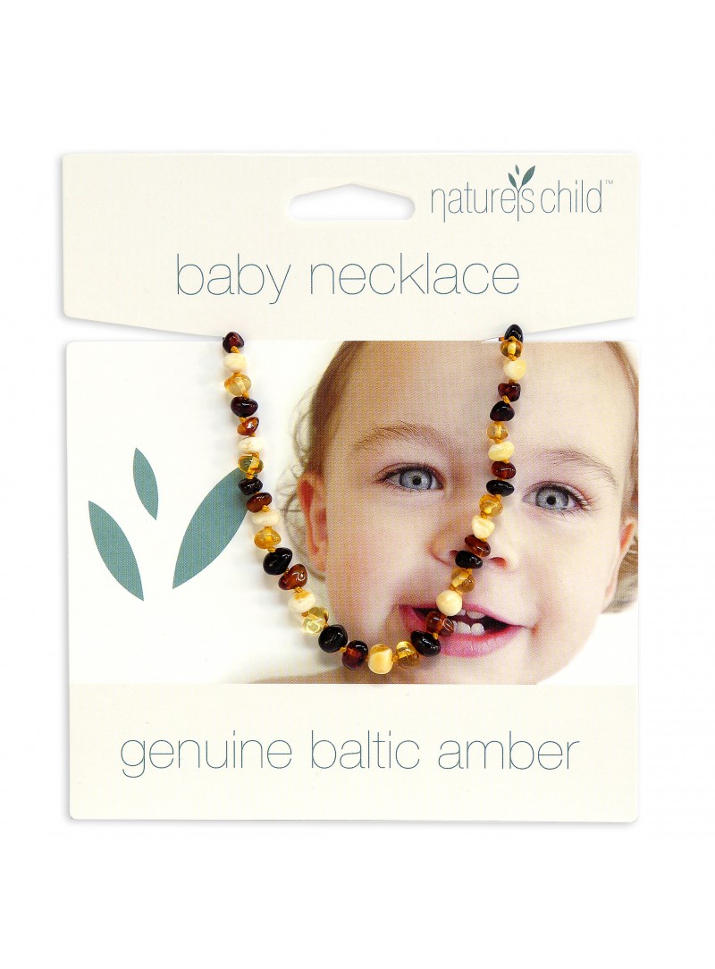Amber Necklace for Babies (Mixed)
